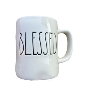 Rae Dunn Artisan Collection Ceramic 'BLESSED'  Mugs